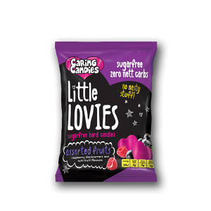 Caring Candies Sugarfree Assorted Fruits Little Lovies