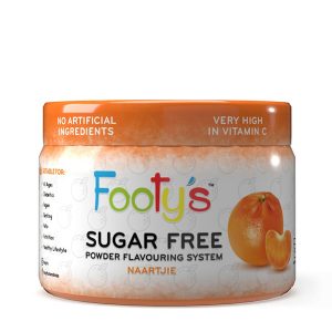 Footys Sugar Free Powder Flavouring System 170g Naartjie